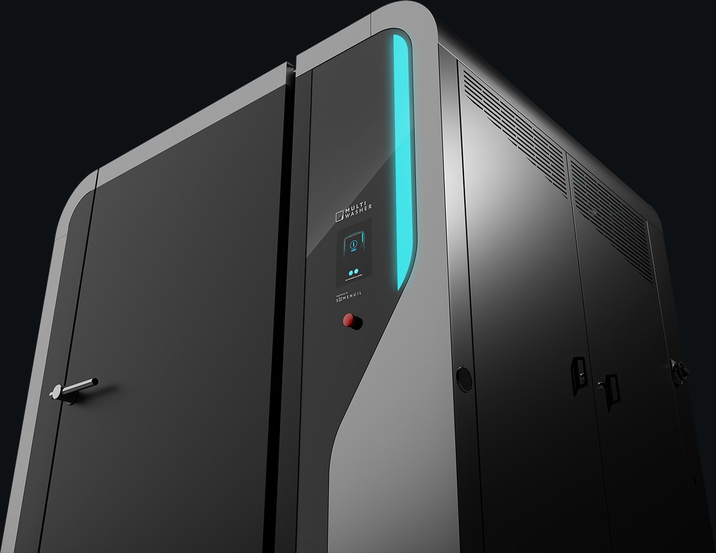 MultiWasher — máquina de lavagem industrial automatizada